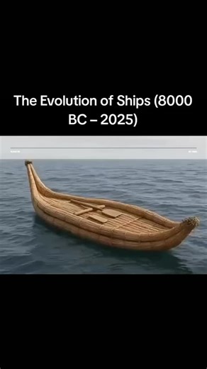 KnowTheGlobe on Instagram: ""The evolution of ships reflects humanity’s growing mastery over water, trade, and technology. Around 8000 BCE, the earliest boats were simple dugout canoes made from hollowed tree trunks, used for fishing and short travel. By 3000 BCE, ancient civilizations like the Egyptians built wooden sailboats, allowing longer river and sea voyages. The Viking longships (800–1100 CE) introduced speed, shallow drafts, and ocean-crossing ability. During the Age of Exploration (15t
