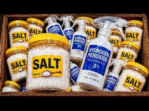 Try This SALT + PEROXIDE Trick — Unbelievable Result!