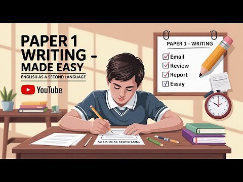 How to Answer Paper 1 (Writing) – English as a Second Language (IGCSE/ESL Exam Tips)
