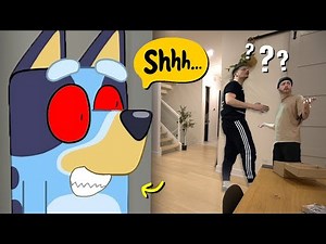 BLUEY TOOK MY CAMERA AND RECORDED ME!! (YOU WON'T BELIEVE IT)