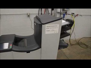 2012 Neopost DS 75 Folder Inserter
