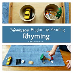 Montessori Beginning Reading: Rhyming · Child Led Life