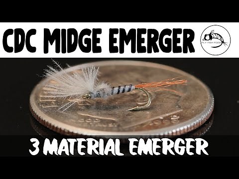 Fly Tying Tutorial: #24 CDC Midge Emerger