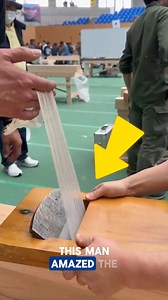 Ultra-Thin Sheet of Wood Ultra-Thin Sheet of Wood – This woodworking contest reveals the skill behind crafting the thinnest, smoothest wood sheets. Precision tools and steady hands are essential, making it a true art form. Perfect for luxury design, fine carpentry, and architectural innovation. Credit: IG @xtol.ren #Woodworking #Craftsmanship #HomeImprovement #woodwork #woodsheet | OnyN News