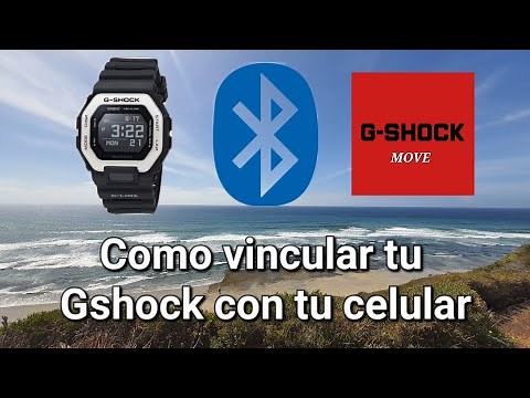 Como vincular tu G-Shock con tu celular