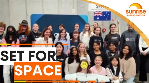 Aussie teen set for space