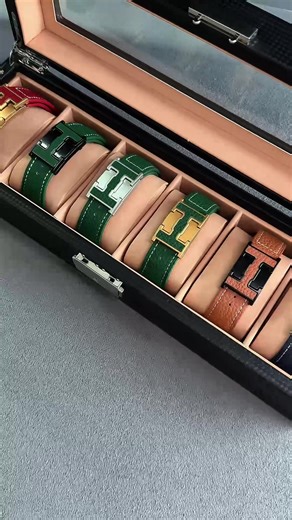 😎😎Snap on with one hand. Instant close. ⚡Premium Leather Strap for🍎Appppple Watch🔜👇 #watchband #strap #mensfashion #wristgame #forhim