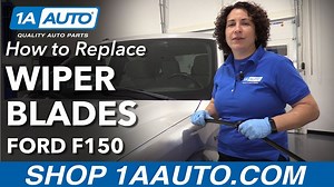 How to Replace Wiper Blades 2009-14 Ford F-150