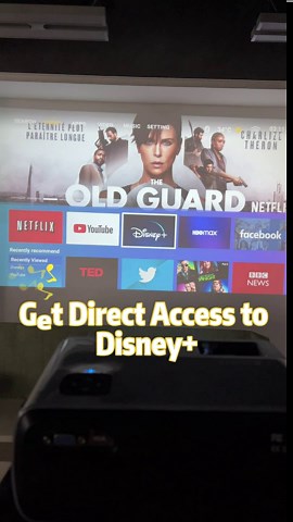 Wireless Bluetooth Projector 1080P Native Smart Home Theater Video Projectors 4K Support HDMI USB Netflix Primevideo Authorized APP Store 1920x1080p LCD Proyector Games Artwork Exercise