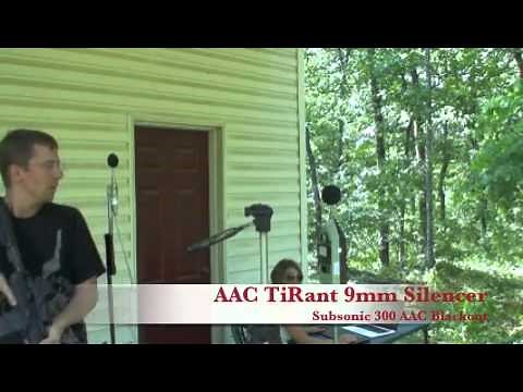 AAC 300 Blackout w/9mm TiRant Silencer Subsonic