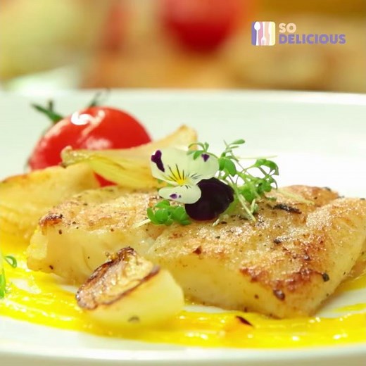 Pan-Fried Pangasius with Mango Sauce