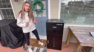 Package Delivery Box for Outside Parcel Drop Boxes Anti-Theft Outside Delivery Box with Lock 42" H Waterproof Porch Package Drop Box with Adjustable Feet & Mail Slot & Security Baffle for Yard (Large)