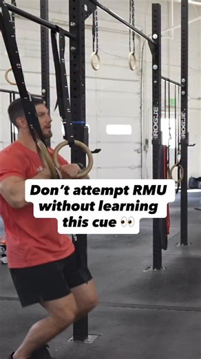 Ben Dziwulski, WODprep on Instagram: "If your rings fly out during the transition… try THIS. At Ring Muscle Up Camp, I taught one of my favorite cues to fix this instantly: 💡 “Punch yourself in the ribs.” As you transition, think about driving your hands into your ribcage. It keeps the rings tight, prevents them from drifting, and makes the dip phase WAY more stable. Next time you’re on the low rings, try doing a ring dip with hands in at your ribs, then another with hands out wide - this will 