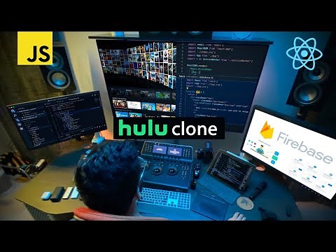 🔴 Let's Build a Hulu Clone with REACT JS for Beginners!