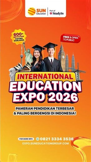 International Education Expo Jakarta - 18 & 19 April 2026