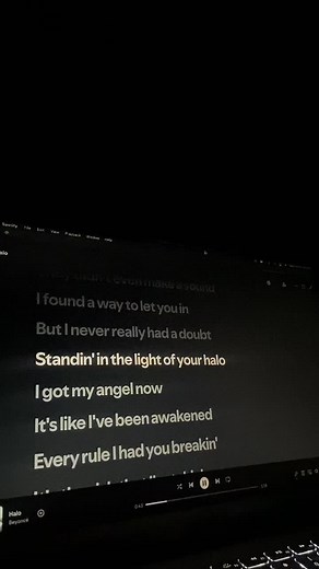 Nostalgic Lyrics of Beyoncé's Halo