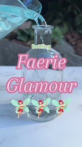 Making my Faerie Glamour decorative, color changing potion bottle! #potion #potions #potionbottle #fairy #fairytale #faerie #fairycore #fairies #fantasy #art #magic #fantasyart #fantasybook #fae | Forbidden Forest Apothecary