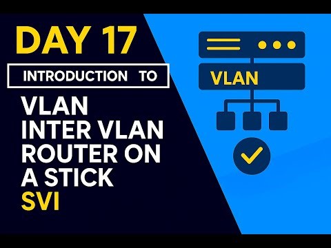 VLAN, Inter Vlan Router on a stick, SVI