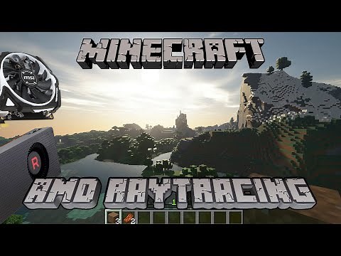 Ray Tracing in Minecraft using AMD graphics cards