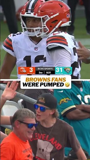 Browns are on the board.....
