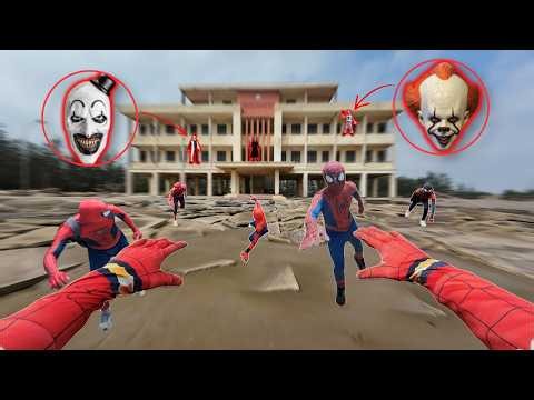 Team Spider-Man Defeats MURDERERS SERBIAN DANCING in Mysterious Locations ( Best Compilation )