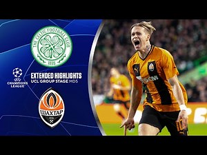 Celtic vs. Shakhtar Donetsk: Extended Highlights | UCL Group Stage MD 5 | CBS Sports Golazo
