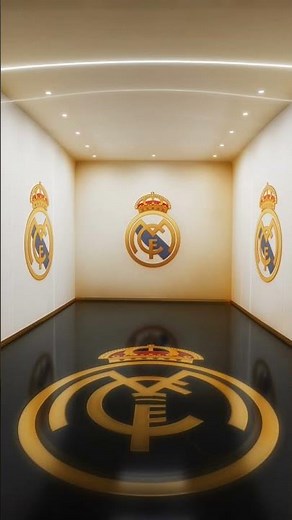“Construí mi garaje madridista de lujo… el sueño de todo madridista ⚪✨”