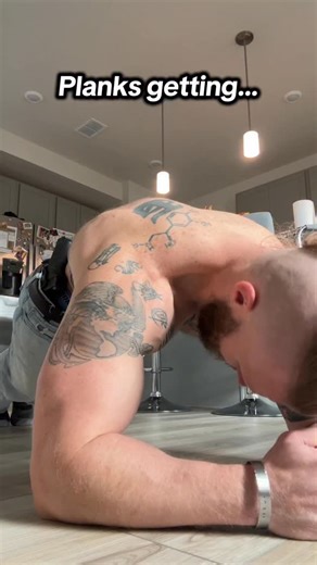 Planks getting easy? Maybe it’s time for the next level. This one is 20 times harder than a normal plank, see if you can hold it for 5 seconds to start off | Fitfrhome