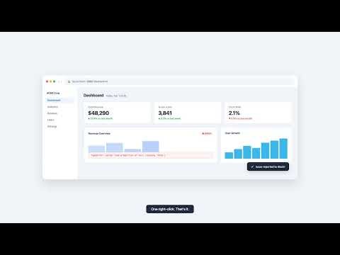 [Demo] PatchWork.js - a dedicated AI support engineer.