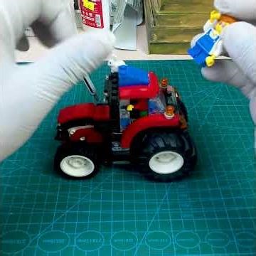 LEGO Tractor Assembly 🚜 | #6million - Done