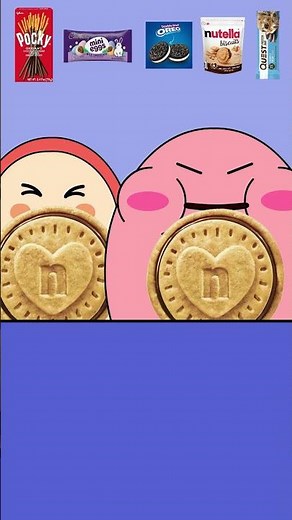 Kirby Animation - Chocolate Snacks ASMR! 🍫 🍪