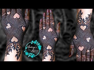 Simple And Easy Mehndi Designs | Checks Mehndi Design New | Heart Shape mehndi | New Mehndi Design