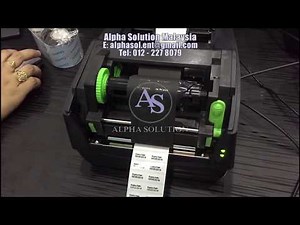 Argox CP2140 Barcode Printer - Print Expiry Date