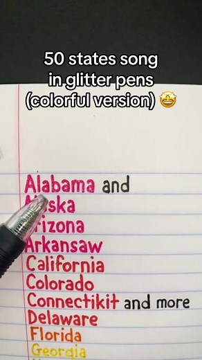 Sing the 50 States Song in Under 43 Seconds