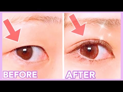 Create Double Eyelid Without Surgery! | Make Your Eyes Bigger Naturally