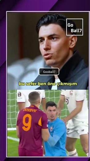 Berke Özer Roma maçı anısı #berkeözer #millitakim #fypシ #lille #hakem