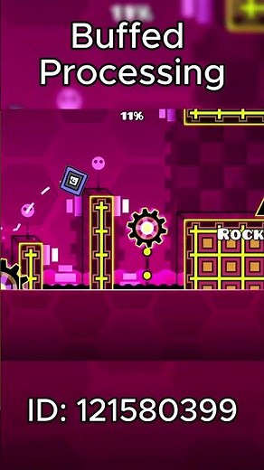 Buffed Blast Processing in Geometry Dash