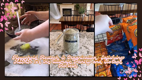 ASMR Restocks: Pantry & Storage Refresh