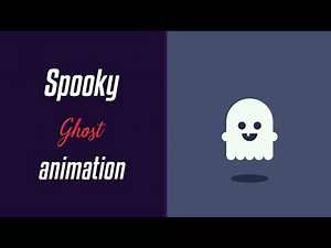 Spooky Ghost Animation | HTML & CSS | Halloween Series