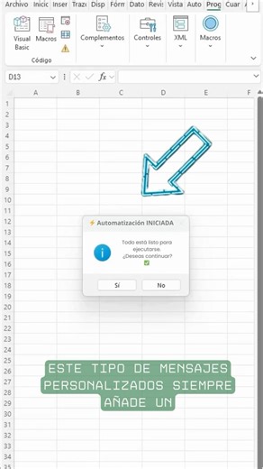 De macro básica a PRO con este simple MsgBox en VBA 😎 #excel #exceltips