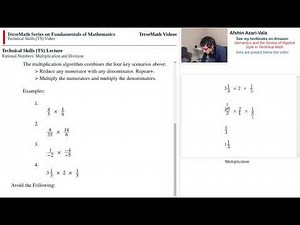 Rational Numbers: Multiplication and Division