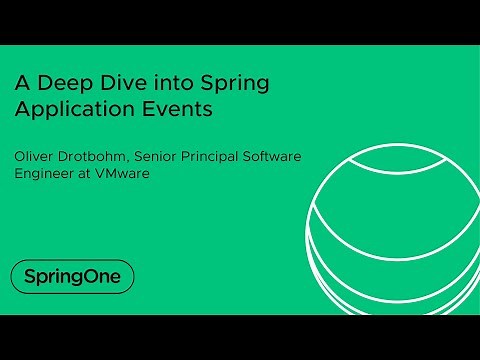 A Deep Dive into Spring Application Events