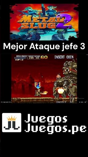 ¡Este ataque aéreo es brutal! 💥 | Jefe 3 de Metal Slug 2