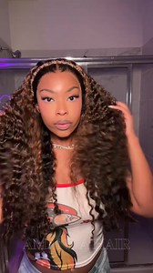 😲let me tell you Amanda hair never failed to amaze me❤ 😭[New In] Burmese Curly Highlight Brown ❤️Black Friday Price Guarantee get it👉https://st.amandahairs.com/m3eq1 | AmandaHair