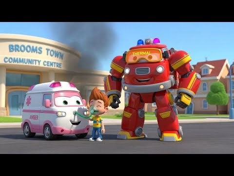 ＂Hidden Danger： Smoke in the Basement! Fire Safety ｜ Robocar ｜ Kids Cartoons