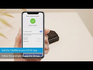 How to install and set up EZVIZ T36WM Wi-Fi relay