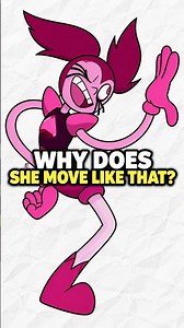 Why Rebecca Sugar made Spinel move like this #stevenuniverse #rebeccasugar #animation