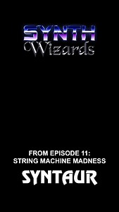 110 reactions · 6 comments | SYNTH WIZARDS EP. 11: STRING MACHINE MADNESS PT. 10! The Solina String Ensemble! Watch the full episode on our YouTube Channel! 睊睊 #syntaur #synthwizards #solina | Syntaur | Facebook