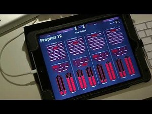 DSI Prophet 12 Performance Controller on iPad