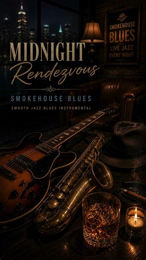 Midnight Rendezvous Smooth Jazz #relaxing #chill